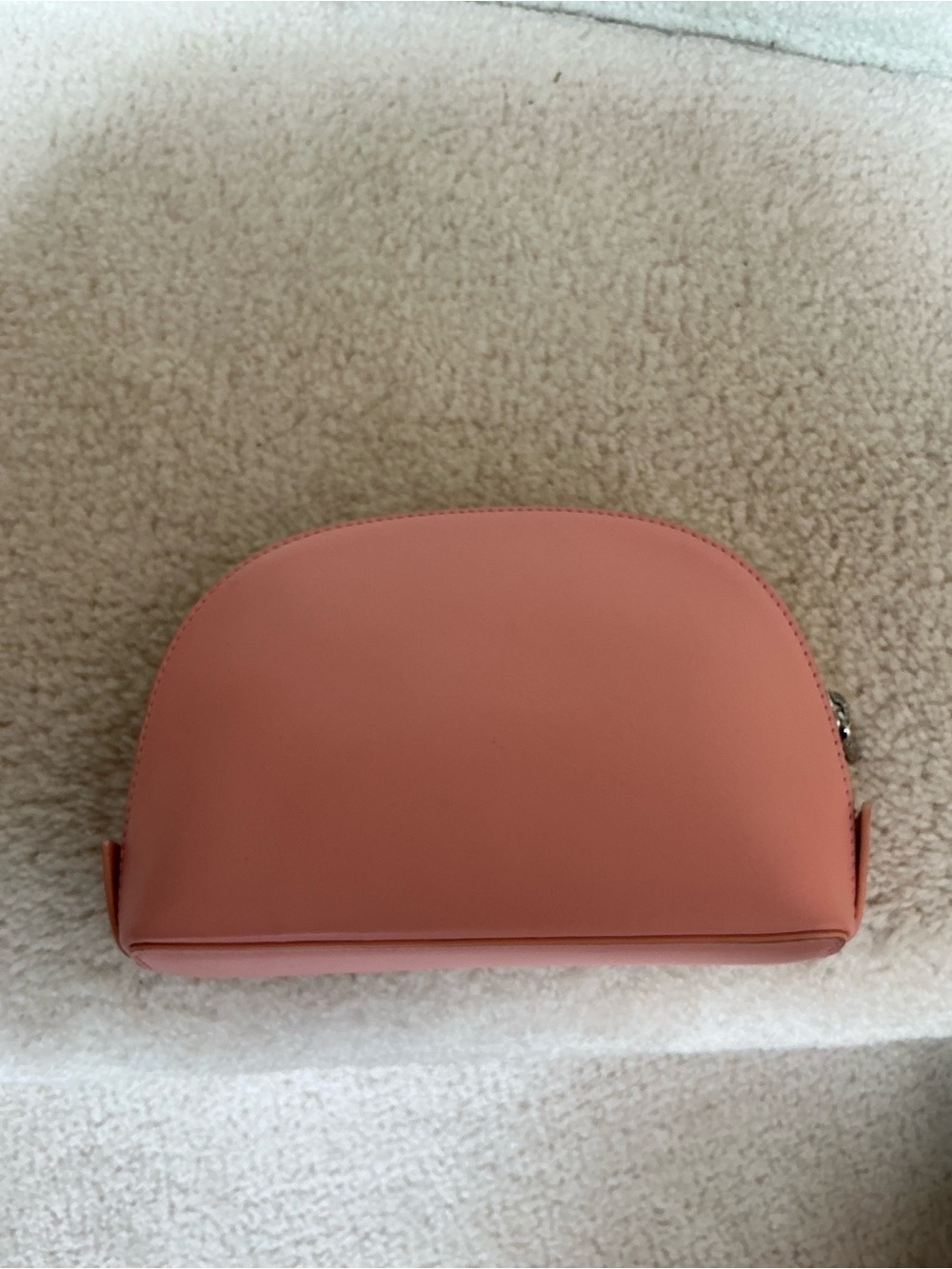 ROYCE NEW YORK COMPACT COSMETIC MAKEUP CASE BAG IN CARNATION PINK
